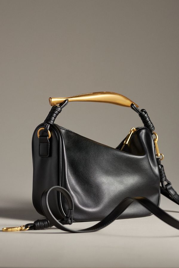 Slide View: 2: Asymmetrical Hardware Satchel