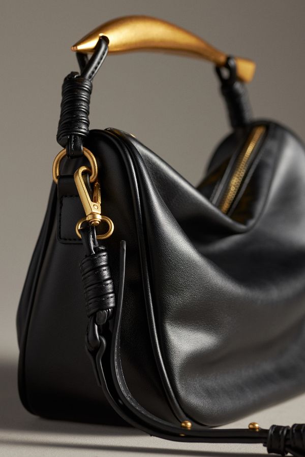 Slide View: 3: Asymmetrical Hardware Satchel