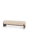 Thumbnail View 2: Kirby Bouclé Accent Bench