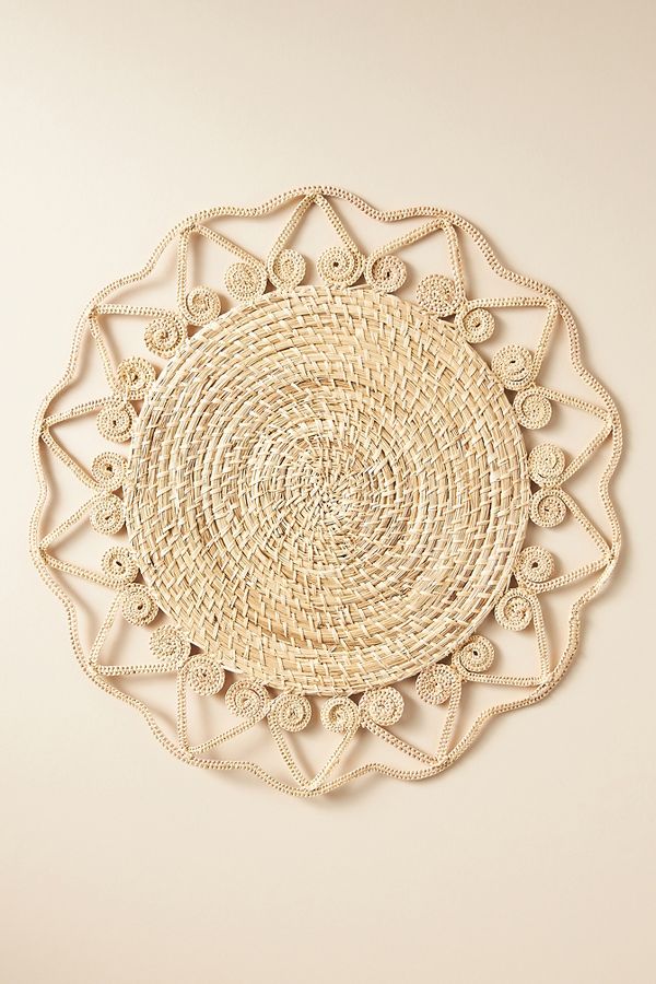 Slide View: 2: Soleil Handwoven Placemat