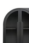 Thumbnail View 4: Salone Arched Reeded Glass Door Cabinet