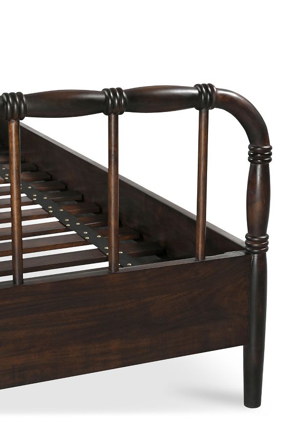 Slide View: 6: Vivian Turned Acacia Wood Bed