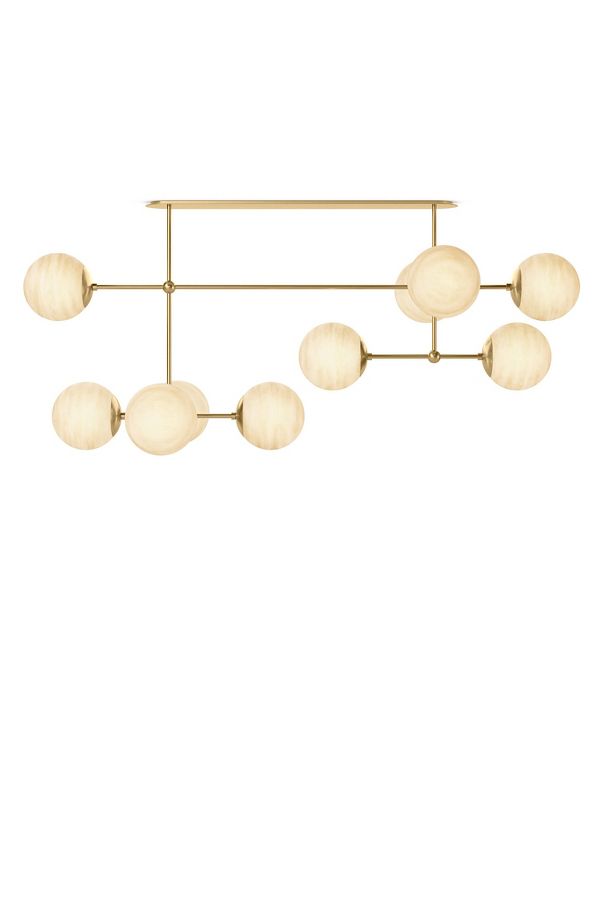 Slide View: 1: Armstrong Linear Chandelier