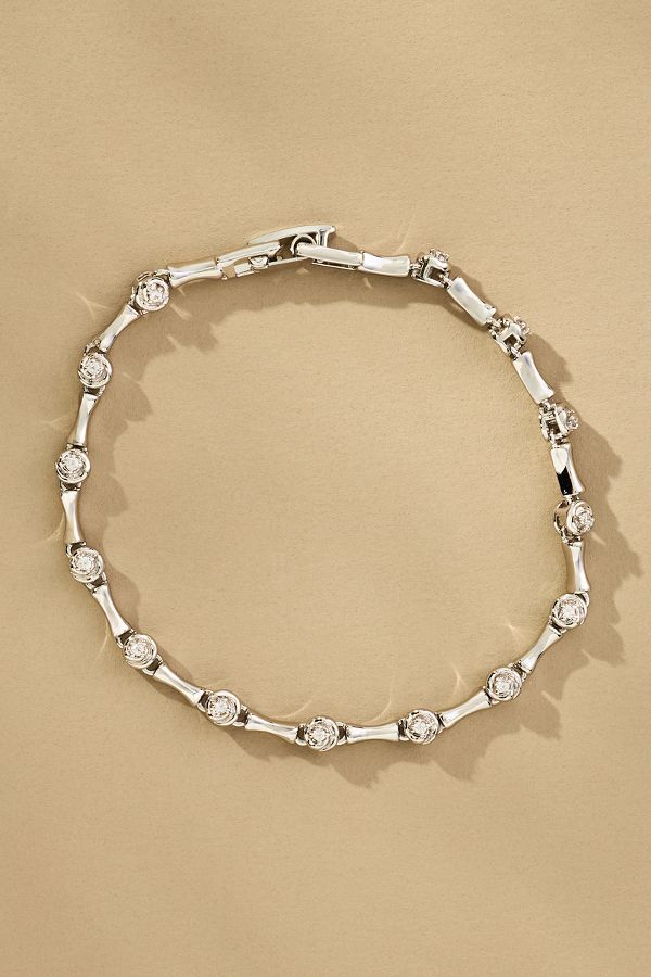 Slide View: 1: Luv Aj Coquille Tennis Bracelet