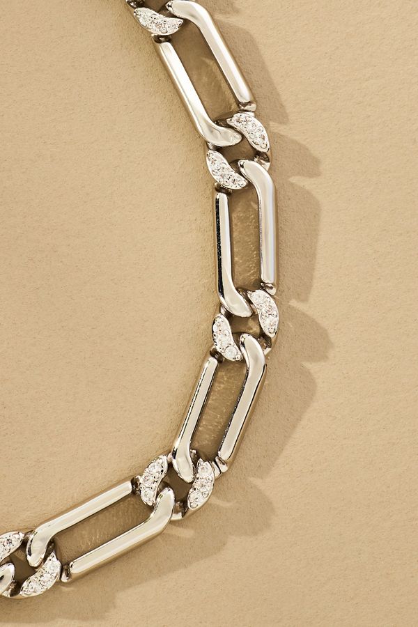 Slide View: 2: Luv Aj Pavé Link Bracelet