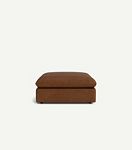 James Leather Ottoman #1