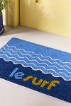 Thumbnail View 3: Le Surf Blue Coir Printed Doormat