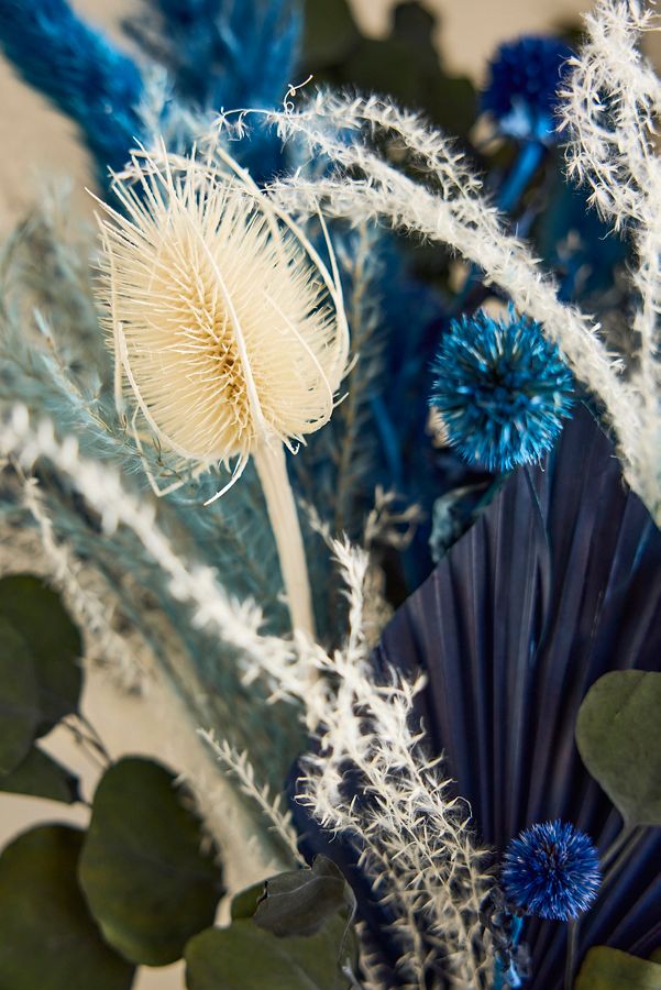 Slide View: 2: Dried Dutch Blues Bouquet