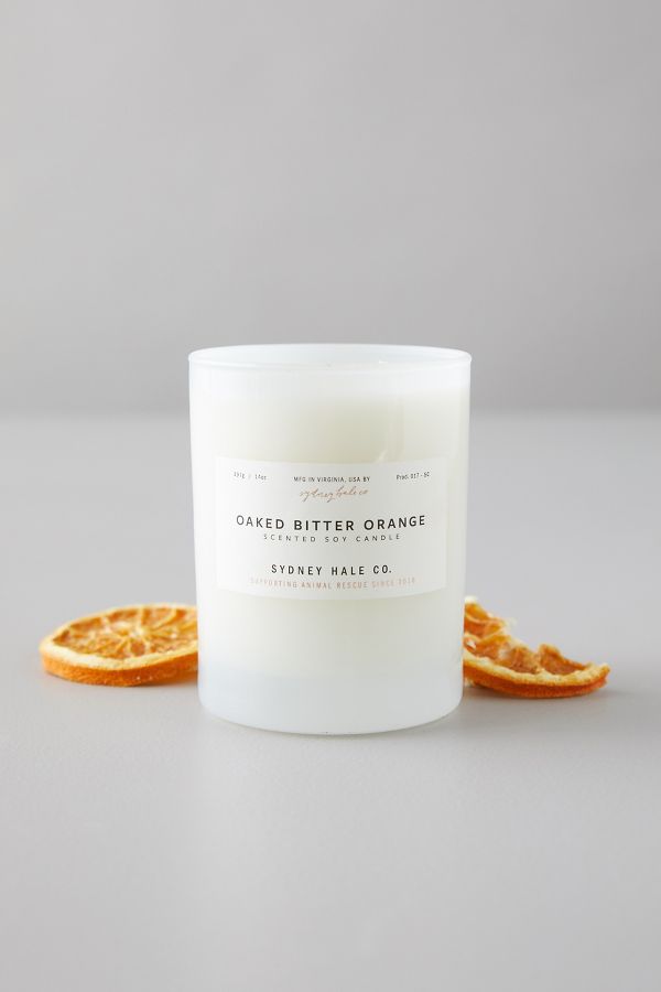 Slide View: 1: Sydney Hale Candle, Oaked Bitter Orange