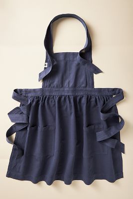 Hedley & Bennett Cotton-Linen Pinafore Apron