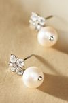 Thumbnail View 1: NADRI Blair Pearl Drop Stud Earrings