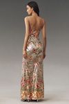 Thumbnail View 2: Mac Duggal All-Over Sequin Floral Embroidered Maxi Dress