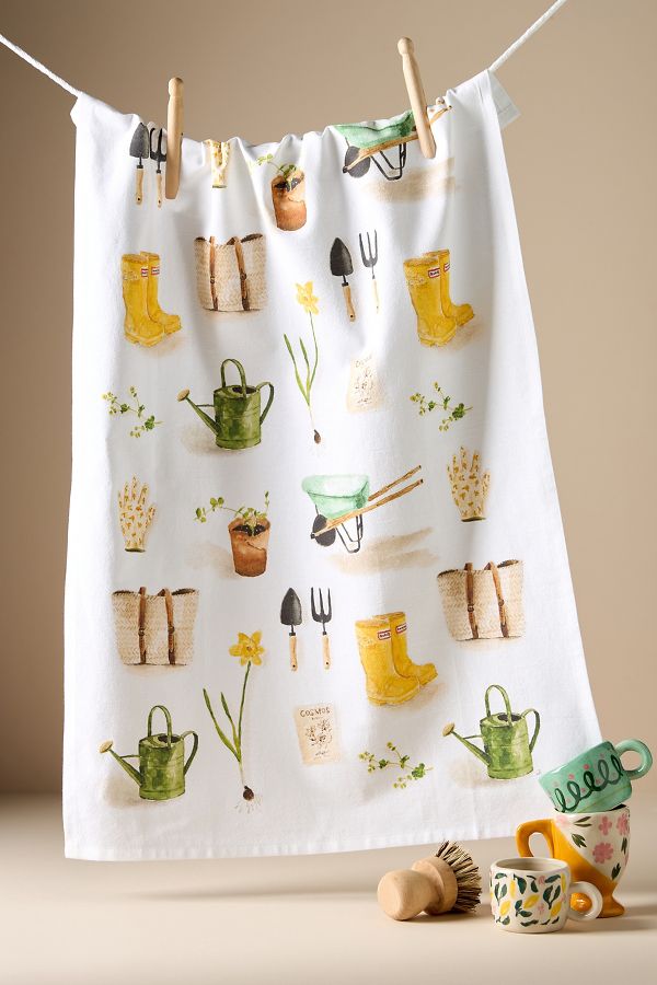 Slide View: 1: Emily Lex Studio Favorite Things Dish Towel