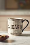 Thumbnail View 1: The Bistro Tile Stoneware Mug: Chicago Cities Edition