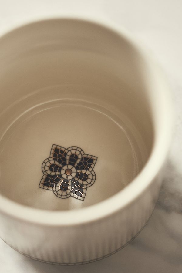 Slide View: 2: The Bistro Tile Stoneware Mug: Boston Cities Edition