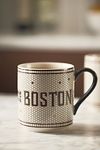 Thumbnail View 1: The Bistro Tile Stoneware Mug: Boston Cities Edition