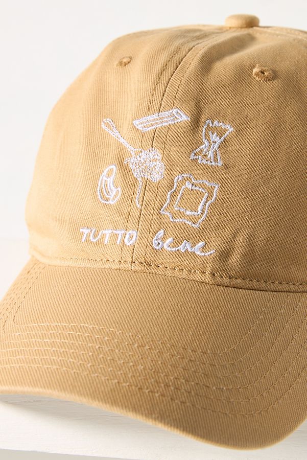 Slide View: 3: By Anthropologie Embroidered Icon Baseball Cap