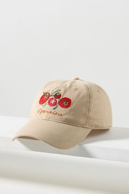 By Anthropologie Embroidered Icon Baseball Cap