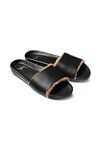 Thumbnail View 1: beek Gallito Shearling Sandals