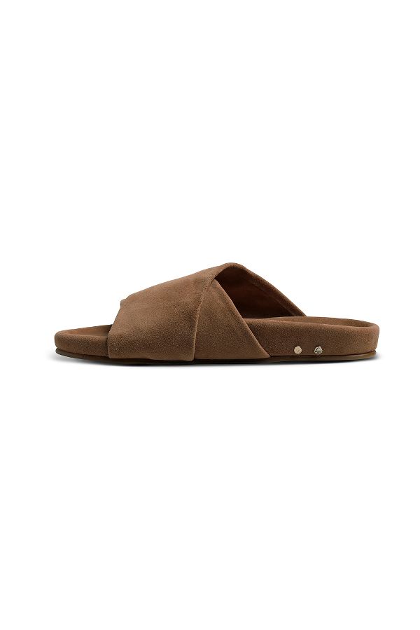 Slide View: 1: beek Kea Suede Slide Sandals