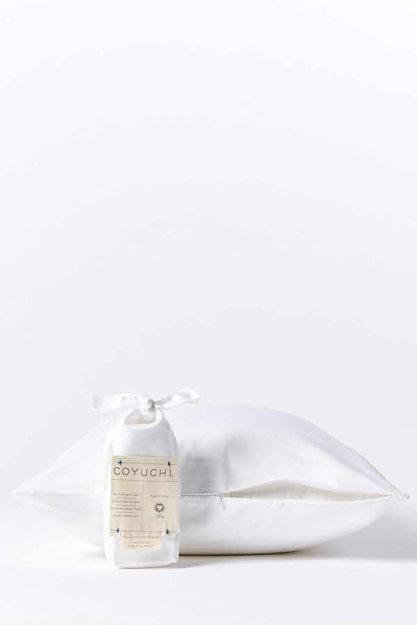 Slide View: 1: Coyuchi Organic Pillow Protector