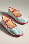 Thumbnail View 2: ViBi VENEZiA Plaid Mary Jane Flats