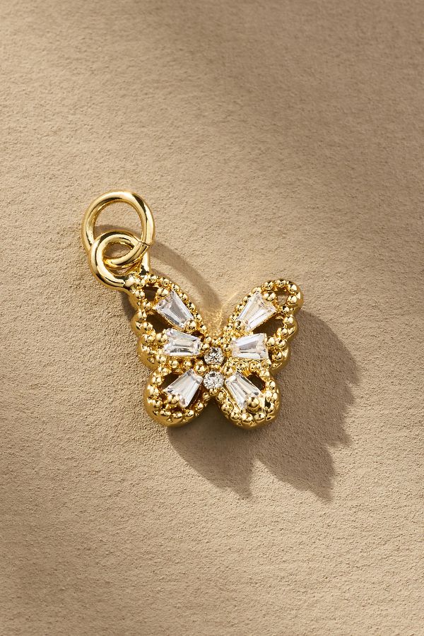 Slide View: 1: Butterfly Jewelry Charm