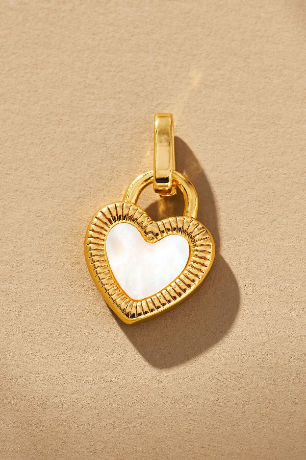 Slide View: 1: Boxbar Double-Sided Heart Charm