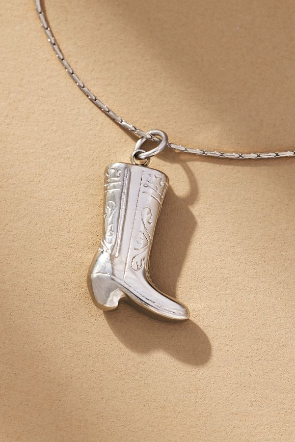 Slide View: 2: Boxbar Cowboy Boot Charm