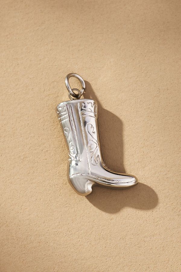 Slide View: 1: Boxbar Cowboy Boot Charm