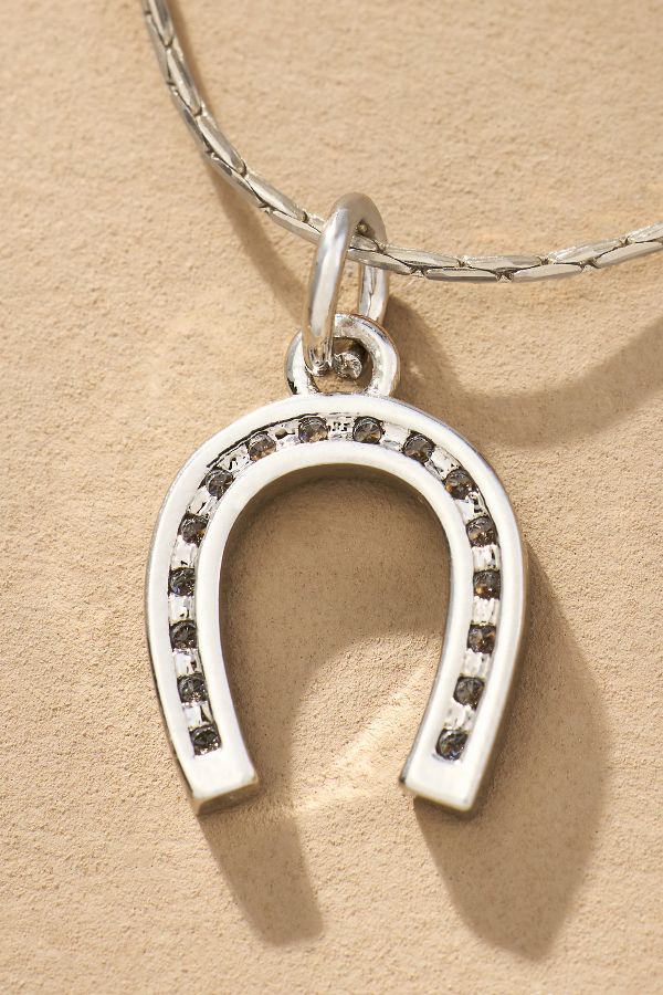 Slide View: 2: Lucky Horseshoe Jewelry Charm