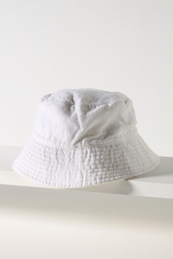 Slide View: 2: Ralph Lauren Linen Bucket Hat