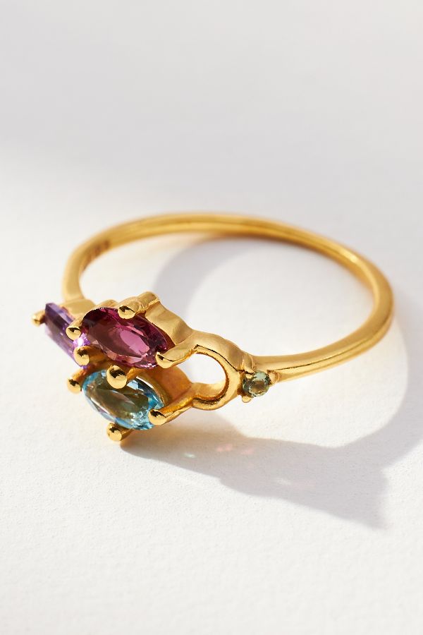 Slide View: 1: Amorcito Glace Ring