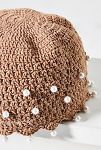 Thumbnail View 3: By Anthropologie Pearl-Embellished Crochet Cloche Hat