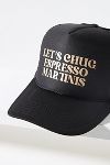 Thumbnail View 3: Kenz Kustomz Let's Chug Espresso Martinis Trucker Hat