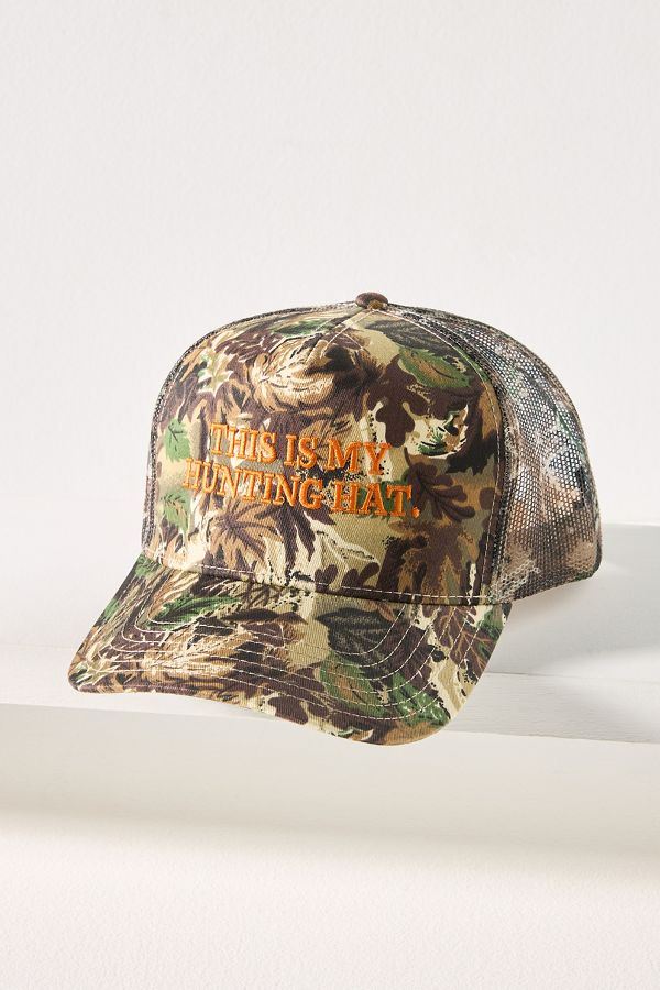 Slide View: 1: Kenz Kustomz This Is My Hunting Hat Trucker Hat