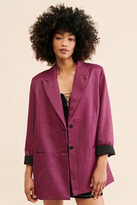 Ichi Ixtrila Printed Blazer