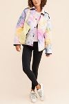 Thumbnail View 1: Avec Les Filles Tie-Dye Reversible Quilted Jacket