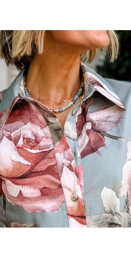 Slide View: 3: Loverly Grey x Anthropologie Rainbow Stone Necklace