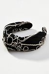 Thumbnail View 1: Everly Embroidered Knot Headband