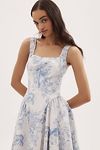 Thumbnail View 2: Mare Mare Chinoiserie Sleeveless Fit & Flare Midi Dress