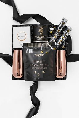 Loved and Found Champagne Cheers Curated Gift Box