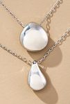 Thumbnail View 2: Curved Pendant Necklaces, Set of 2