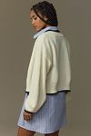 Thumbnail View 2: The Livvy Waffle Knit Cardigan Sweater by Flat White