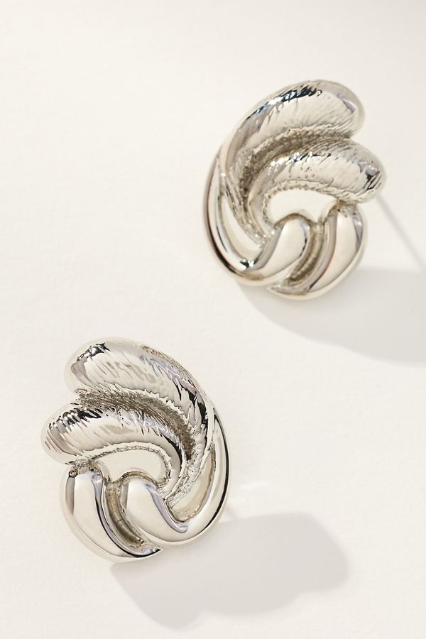 Vista de diapositivas: 1: Swirled Post Earrings