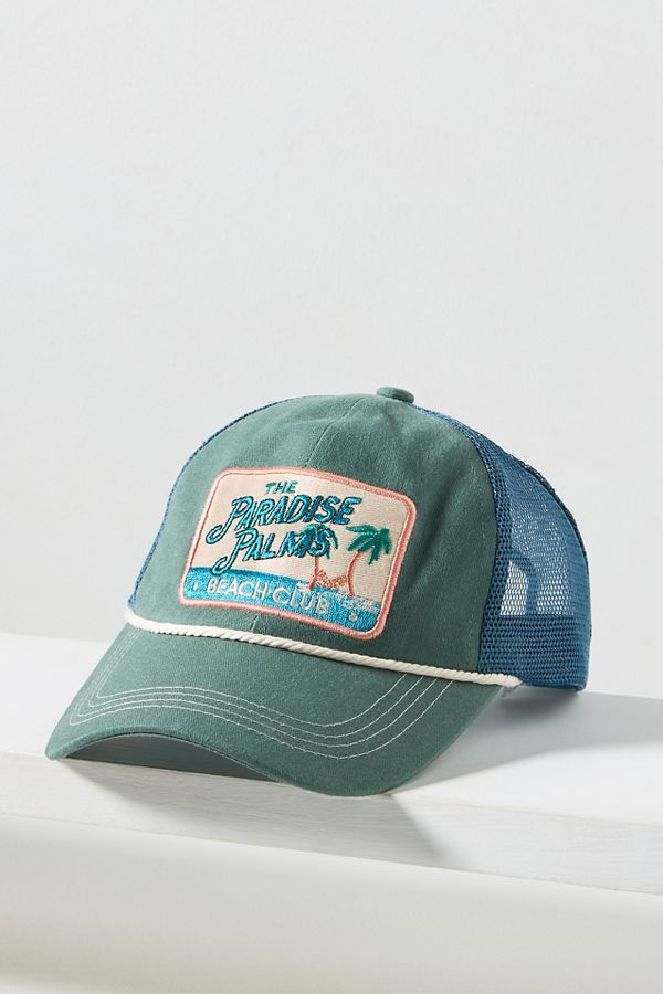 Slide View: 1: Nautical Rope Trucker Hat