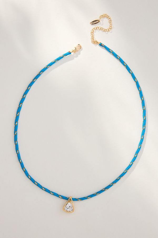 Slide View: 2: Sporty Rope Necklace