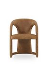 Thumbnail View 1: Archie Distressed Leather Dining Chair