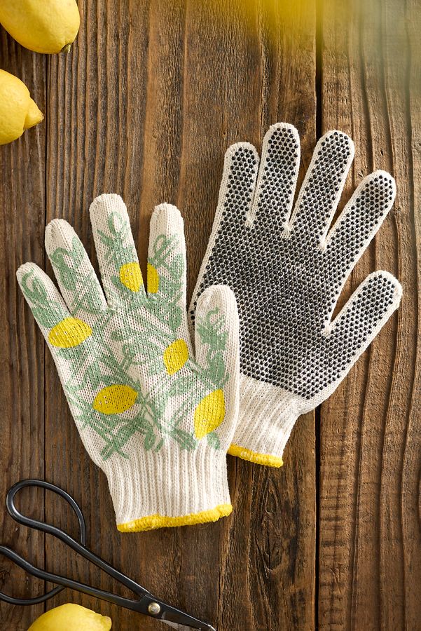 Slide View: 1: Lemon Grove Garden Gloves