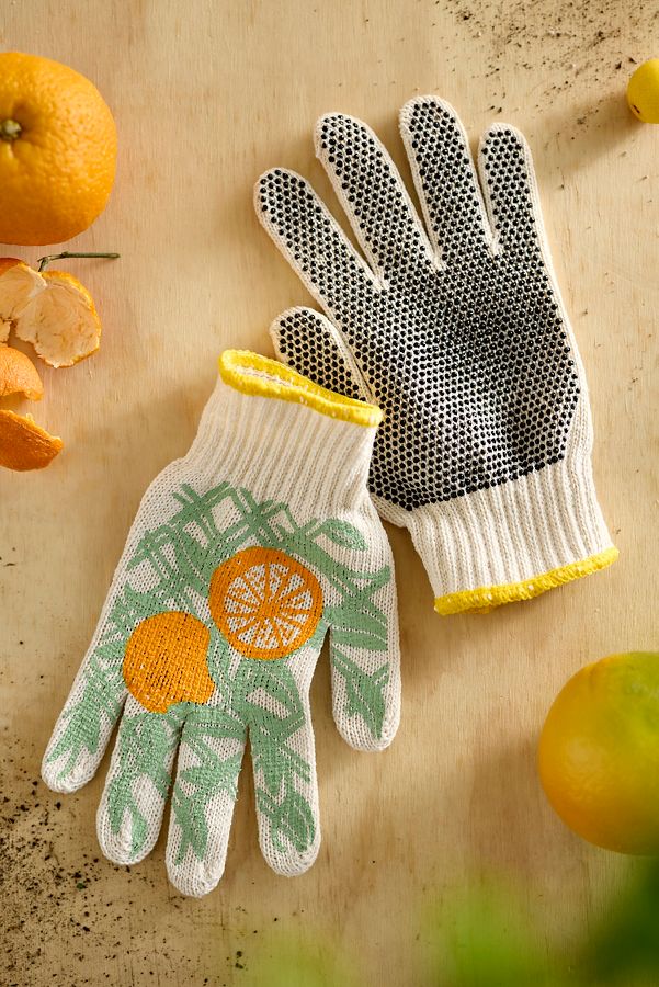 Slide View: 1: Orange Grove Garden Gloves